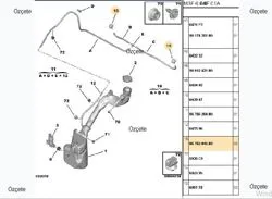 Ön Cam Fıskiye Memesi Hortumlu 2Lık Peugeot 301 Citroen C-Elysee