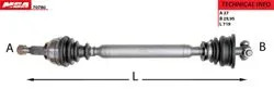 Aks Komple Sol Laguna II 1.6 16V K4m