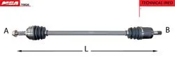 Aks Komple Sağ-(Honda: Jazz-City 02 > 08) (26×25×897mm)