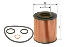 Yağ Filtresi (BMW N40-42-46 / E-46 / 60 / 83 / 84 / 87 / 90 / 92)
