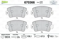 Fren Balatası Ön Fiat 130 2.9 3.2 69-78 Renault 20 2.0 2.2 77-83