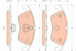 Fren Balatası Ön Ford Focus 2.5 Rs 09-11