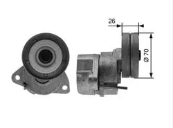 Alternatör Gergi Rulmanı Opel Astra G / H Vectra B 2.0 Chevrolet Captiva 2.4 Benzı
