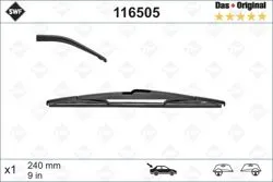 Silecek Süpürgesi Swf Arka 240mm (Renault Megane II)