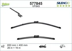Silencio X-Trm Flat Blade Vm845 (X2) (650 + 440 mm) Toyota Avensis (12 / 08 /)