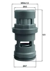 Termostat 114 °C Mercedes-Benz Actros Mp4 / Mp5 3340 Ls