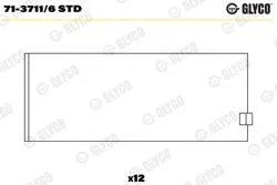 Kol Yatak-Std (VW Passat 97-05 Audi A4 95-08 A6 95-08) Ack-Apr-Asn-Bdv