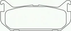 Balata Fren Arka-(Mazda: 626 92 > 97) (Eskı No: 29-04100114)