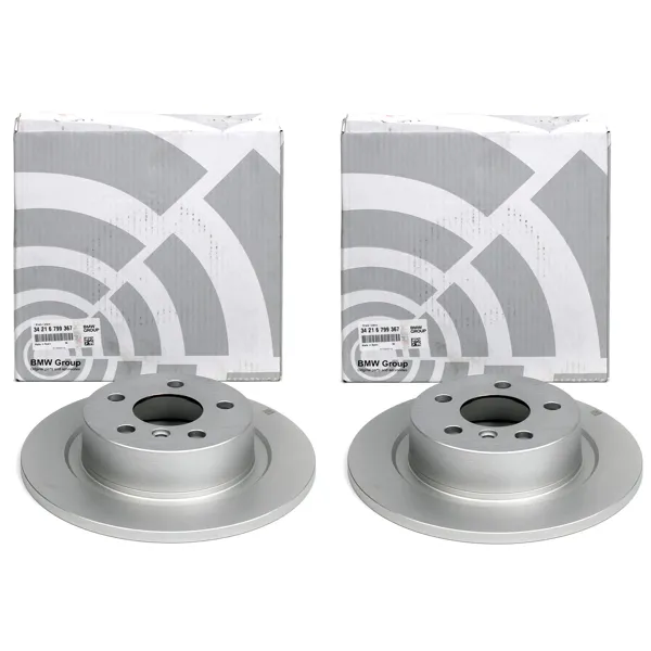 Orijinal BMW Arka Fren Diski Seti 1 Serisi F40 / 2 Serisi F45–F46 / i3 / X1 F48 / X2 F39
