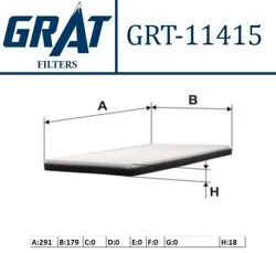 Kabin Filtresi (Renault Megane I Classic 1.4-1.6-2.0 Ie 16V-1.9 TDI 96 -)