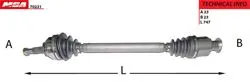 Aks Komple Sağ Abssız Laguna I 1.6 16V K4m 2.0 16V F4r