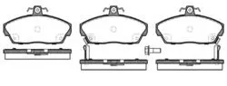 Balata Fren Ön-(Honda: Civic 01 > 06 / Euro-Civic 96 > 00 / Rover-25 Rover-45 00 > 06 / Rover-200 Rover-400 90 > 00)