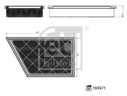VW Amorok 3.0 TDI (2023 -) Hava Filtresi 2Hj129620