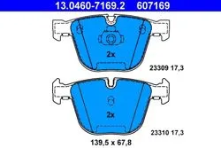 Fren Balatası Arka BMW 5 E60 E61 BMW 6 E63 E64 BMW 7 E65 E66 M5 E60 E61 BMW X5 E70 BMW X5 F15 BMW X6 E71