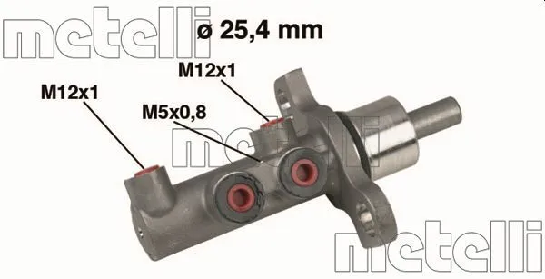 Fren Ana Merkez Opel Vectra C 1.6 / 1.8 / 1.9D / 2.0 / 2.2 (Esp İçin)