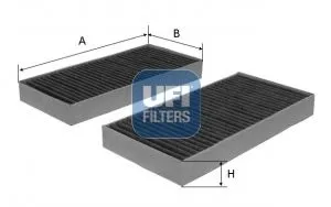 Honda Cr-V Filtre Polen Filtresi Aktif Karbon Filtresi / K1198-2X 2,0L K20 02-06-İkili Set / Civic Type-R 01-05 1,6L D16 Vtec H