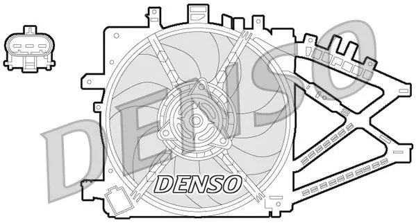 Fan Motoru Davlumbazlı Opel Corsa C 1.3-1.7 D