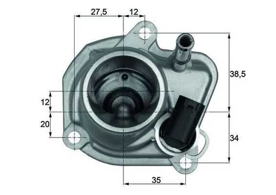 Termostat (87 ºc) Chrysler 22 Crd 02 -