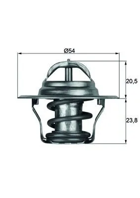 Termostat (80 ºc) Volkswagen Polo Skoda Fabia 14 01-Bby Aub Audi A4 A5 A5 Q5 20 T