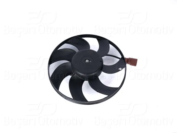 Fan Motoru Davlumbazsız (295 mm-2 Fıs-7 Kanat) VW Golf5 Caddy Jetta Leon 05 >