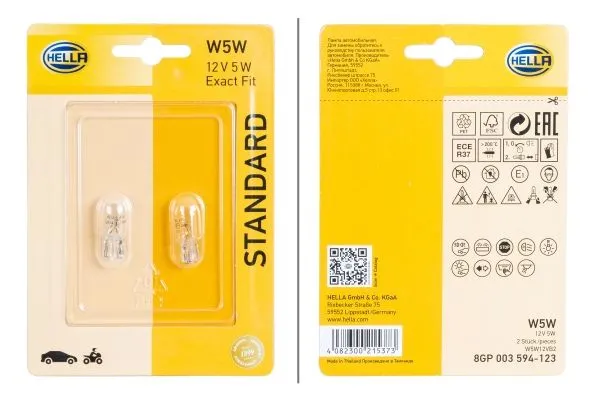 Ampül Sinyal Lambası Standard 12V Halojen Onden Ve Arkadan 2 li Universal