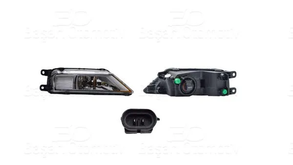 Sis Farı Sol Krom Ampullu VW Tiguan 16-20