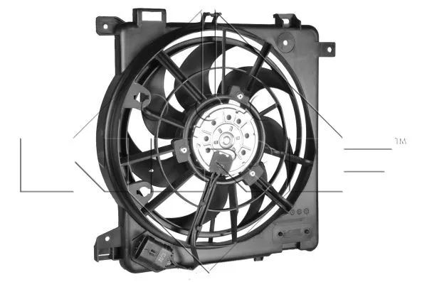 Opel Astra H 1.3 1.7 1.9 CDTI Fan Motoru Davlumbazlı Komple 24467444