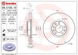 Peugeot 3008 2017-2020 Ön Fren Disk Takımı BREMBO
                                Takım