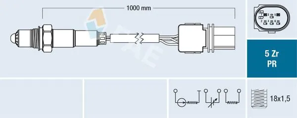 Lambda Sensörü BMW N47 52 53 62 04 -