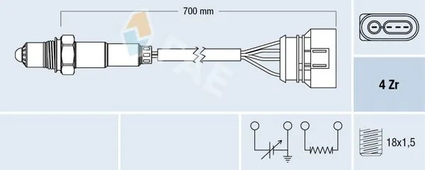Lambda Sensörü Vag Go3-4 Pas Po3 T4 90 -
