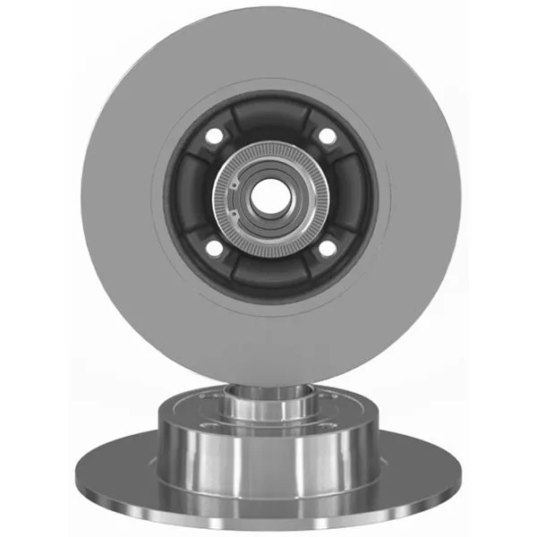 Fren Diski Arka (4D 240mm) (Rulmanlı) Renault Clio III Megan