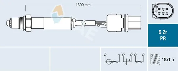 Lambda Sensörü BMW N54 55 M.Benz 271 07 -