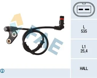ABS Sensörü Ön Sağ M.Benz 170 202 208 93 -
