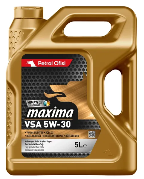 Petrol Ofisi Maxima VSA 5W30 5 Litre Motor Yağı