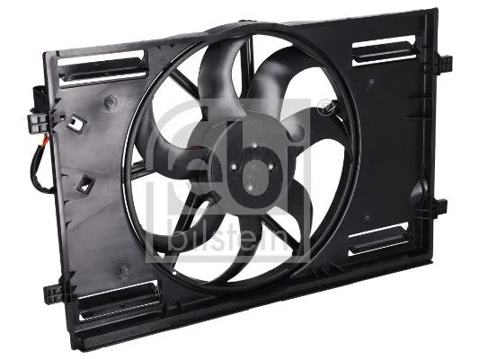 Fan Motoru Davlumbaz-410 mm 400W VW Golf 13-Passat 15-Audi A3 17-Seat Leon 13-Skoda Octavia 13 -
