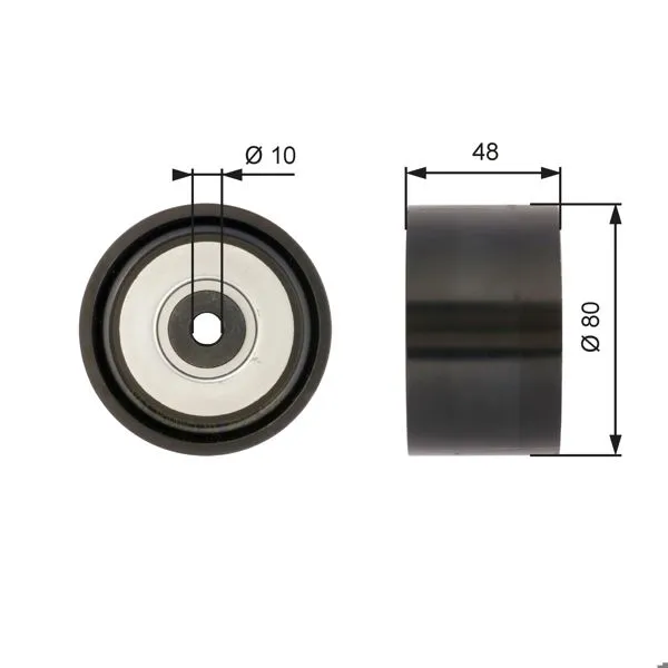 Alternatör Gergi Rulmanı Mercedes Axor 2 04 = > , Axor 02-04, Travego 99 = > , Touro 01 = > , Intouro 05 = > , Setra Series 400 01 = >