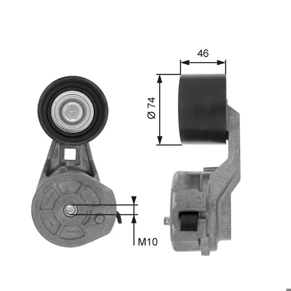 Alternatör Gergi Rulmanı Mercedes Actros 96 = > , Cıtaro 98 = > , Conecto 01 = > , Travego 99 = > , Tourısmo 03 = > , 0 403 03 = > , Setra Series 400 01 = >