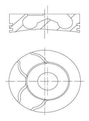 Piston + Segman 89.00 mm (0.20 Kısa) Mercedes-Benz Sprinter 212 / 312 / 412 96-06