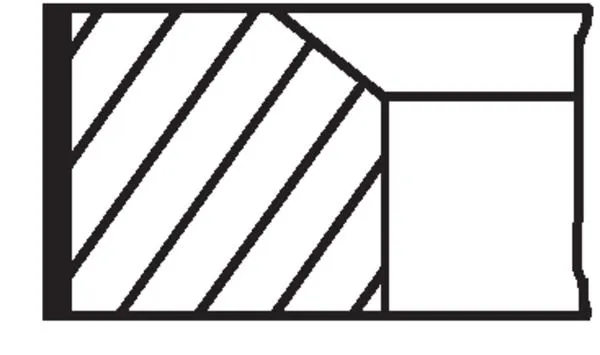 Segman 81.00 mm Volvo C30 2.4 / T5 06-12, C70 I 2.4 97-02, C70 II 2.4 / T5 06-09, S40 I 2.0 95-99, S40 II 2.4 04-12, S70 2.4 96-99