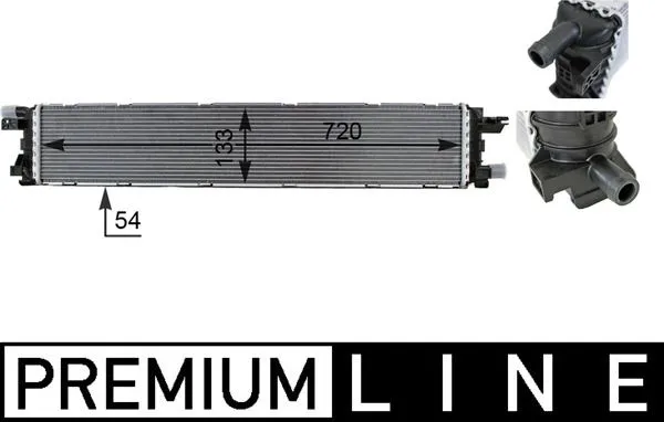 Low-Temperature Radiator Audi A4 / A5 / Q5 / A8 (Cır1000p)