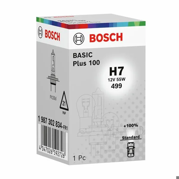 Ampül-Eco Plus 100-H7-12 V-55 W-Px26d