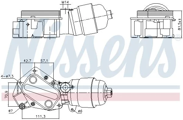 Yağ Soğutucu Komple (Fiat 500 500L Panda 0.9 Alfa Romeo Mıto 0.9)
