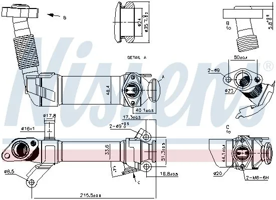 EGR Radyatörü M47n-M47n2-M57n-M57n2-E46-E53-E60-E63-E70-E71-E83-E87-E90-E92-E93