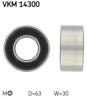 Triger Gergi Rulmanı 63X30 Ford Transit 2.4 D 77-86, 2.4 D 77-85