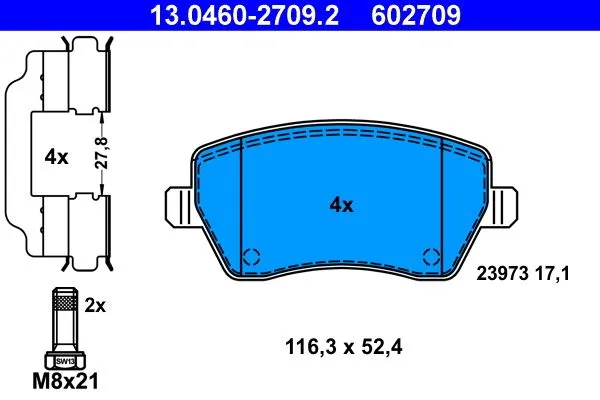 Fren Balatası Nissan Note E11 2006 / 2011 Renault Clio 3-4 Megane 4 2015 /