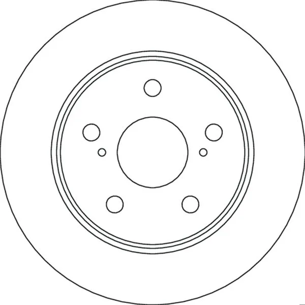 Fren Disk Arka 274-5-(Toyota Corolla 1.8 VVTI Hybrıd 2019 -)