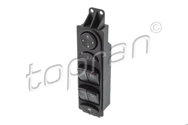 Cam Açma Düğmesi Mercedes W639 Viano Ön Sol Siyah