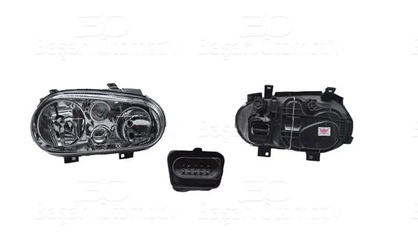 Far Sağ Sıssız Motorlu VW Golf4 (1J1) / Golf4 Variant (1J5) / Golf4 Cabrio (1E7) 98-04