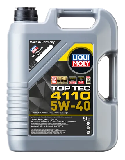 5W-40 (5 Litre) Top Tec 4110 Motor Yağı