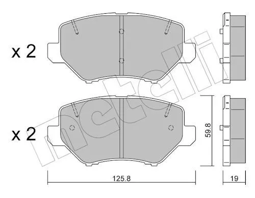 Opel Mokka B Ön Fren Balata Takımı